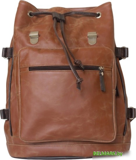 Рюкзак Carlo Gattini Volturno 3004-03 (коньяк/темно-коричневый) - фото2