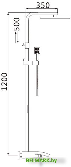Душевая система Vieir V433562 - фото2