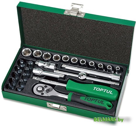 Универсальный набор инструментов Toptul GCAD2701 27 предметов - фото