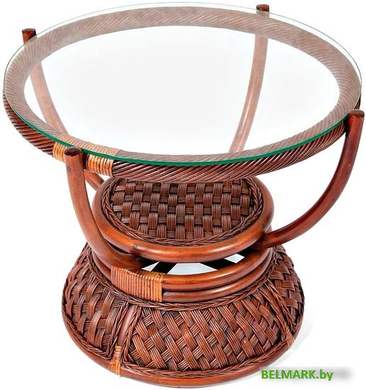 Стол TetChair Andrea D60х50см Pecan Washed (античный орех) - фото