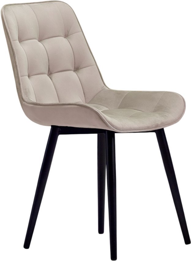 Стул Памир Румба F81 Поворотный (светло-серый/черная опора) - фото