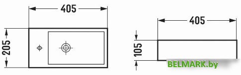 Умывальник Mexen Inez MEX-21484061R - фото2