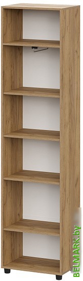 Шкаф-пенал SV-Мебель Милан 00-00108193 (дуб золотой/белый матовый) - фото2