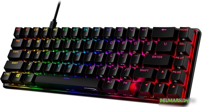 Клавиатура HyperX Alloy Origins 65 (HyperX Red, нет кириллицы) - фото2