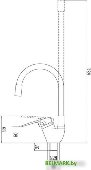 Смеситель Fmark FM4104-04 - фото2