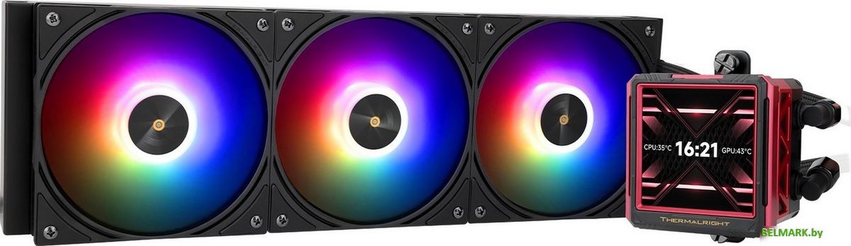 Система жидкостного охлаждения для процессора Thermalright Warframe 360 Ultra ARGB (черный) - фото