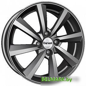 Литые диски Carwel Селигер 16x6" 4x100мм DIA 60.1мм ET 41мм GR - фото