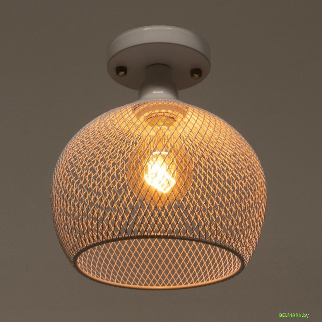 Люстра средней высоты BayerLux Шар 4388300 (белый) - фото2