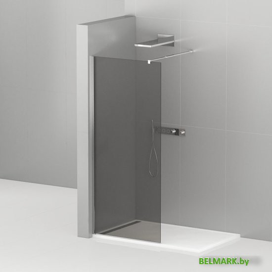 Душевая стенка Cezares LIBERTA-L-1-100-GR-Cr - фото