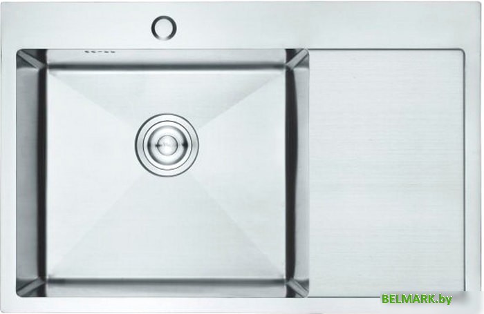 Кухонная мойка Gerhans K37851-L (левая, сатин) - фото