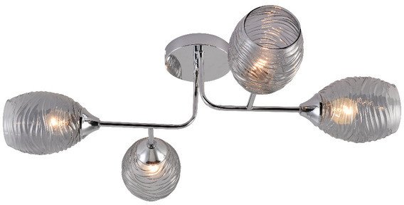 Люстра средней высоты Mirastyle MH-1484/4 CR - фото