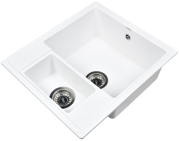 Кухонная мойка Wisent 580-28WQ (с сифоном GER011) - фото2