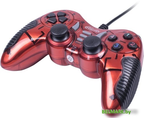 Геймпад Ritmix GP-007 (красный) - фото2