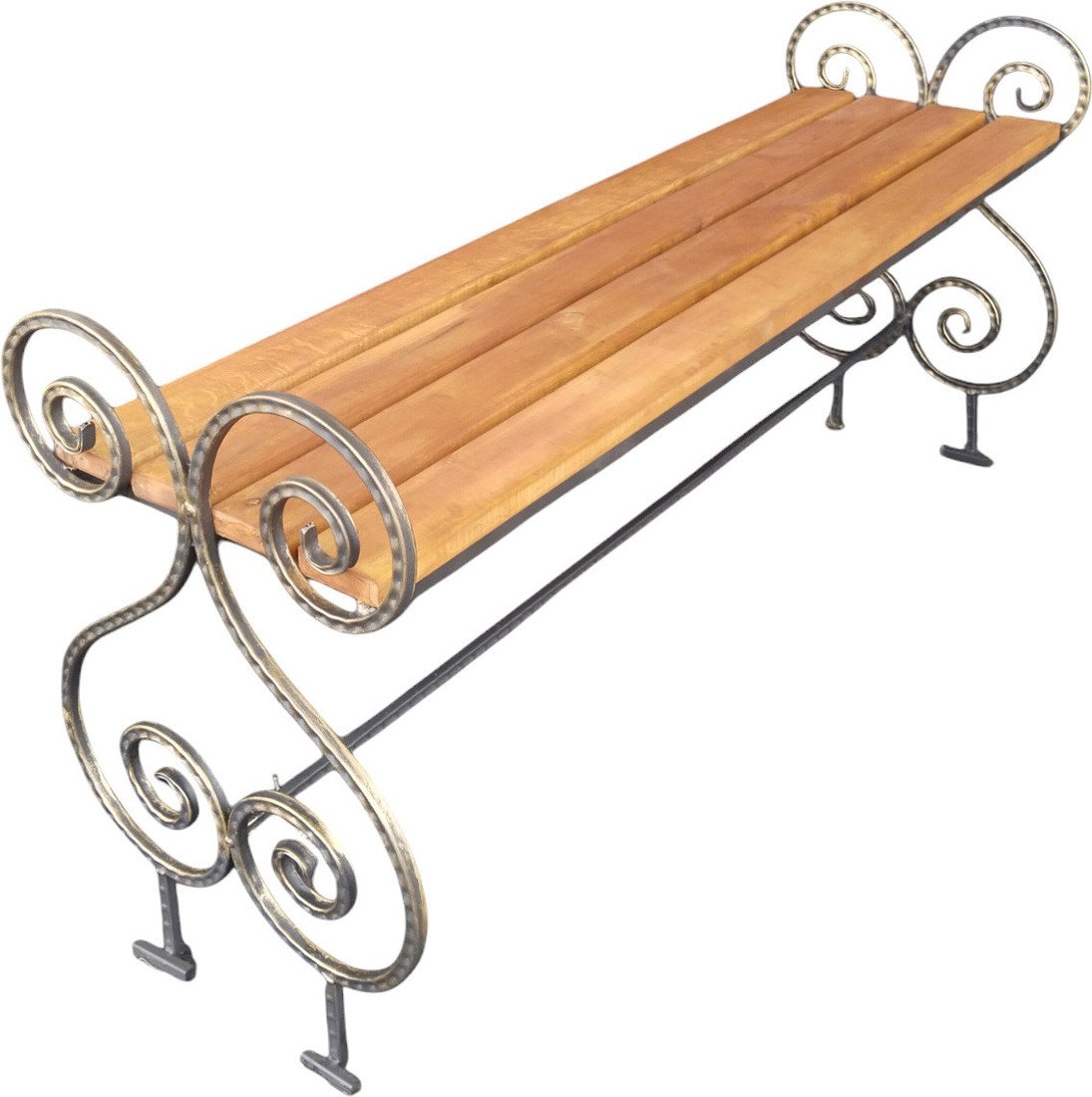 Скамейка Saniji Лебеди С94 1500x450x500 - фото