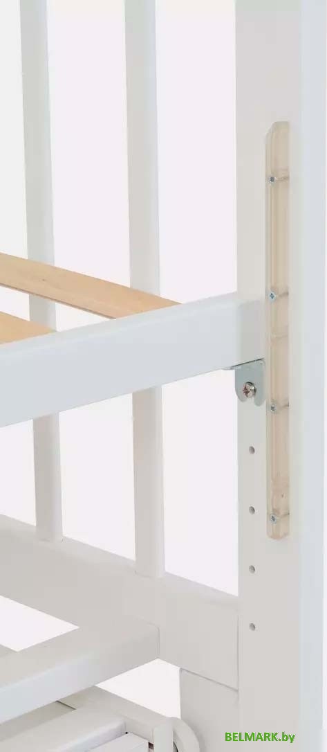 Классическая детская кроватка Rant Indy Box 780 (cloud white) - фото2