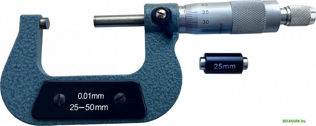 Микрометр Shanghai Instrument МК-50 (0-50мм) - фото
