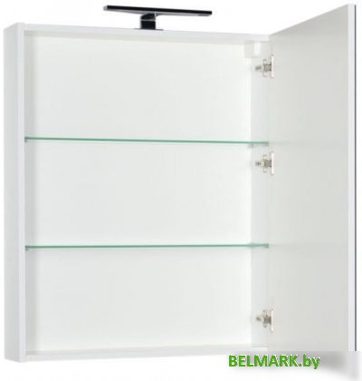Aquanet Шкаф с зеркалом Алвита 70 00184038 (белый) - фото2