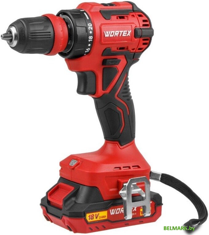Дрель-шуруповерт Wortex BD 2025 LiSET ALL1 XLT 1325844 (с 2-мя АКБ, кейс) - фото2