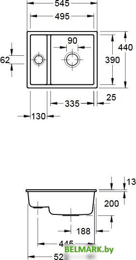 Кухонная мойка Villeroy & Boch Subway XU 675801I4 - фото