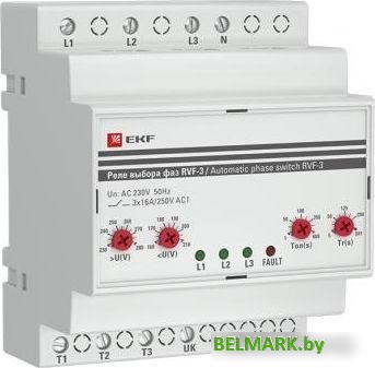 Реле контроля фаз EKF PROxima RVF-3 - фото