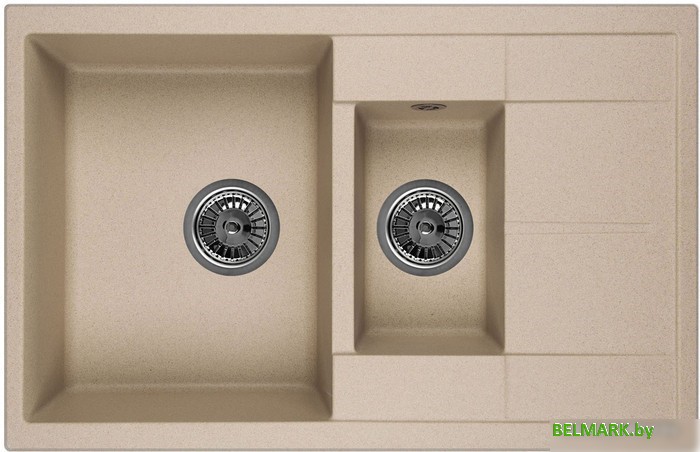 Кухонная мойка Granula 7802 (песок) - фото