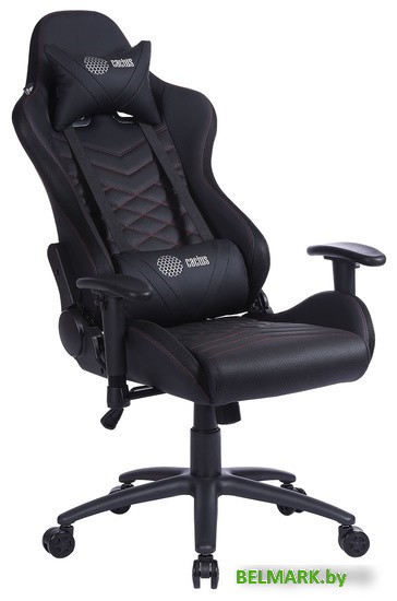 Кресло CACTUS CS-CHR-0099BLR (черный/красный) - фото2