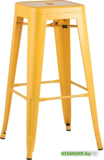 Табурет Stool Group TOLIX барный (желтый) глянцевый - фото