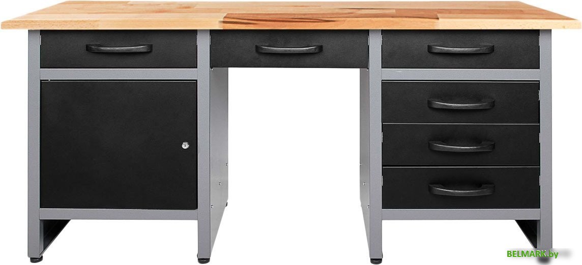 Стол-верстак Baumeister BTC-007 (антрацит) - фото