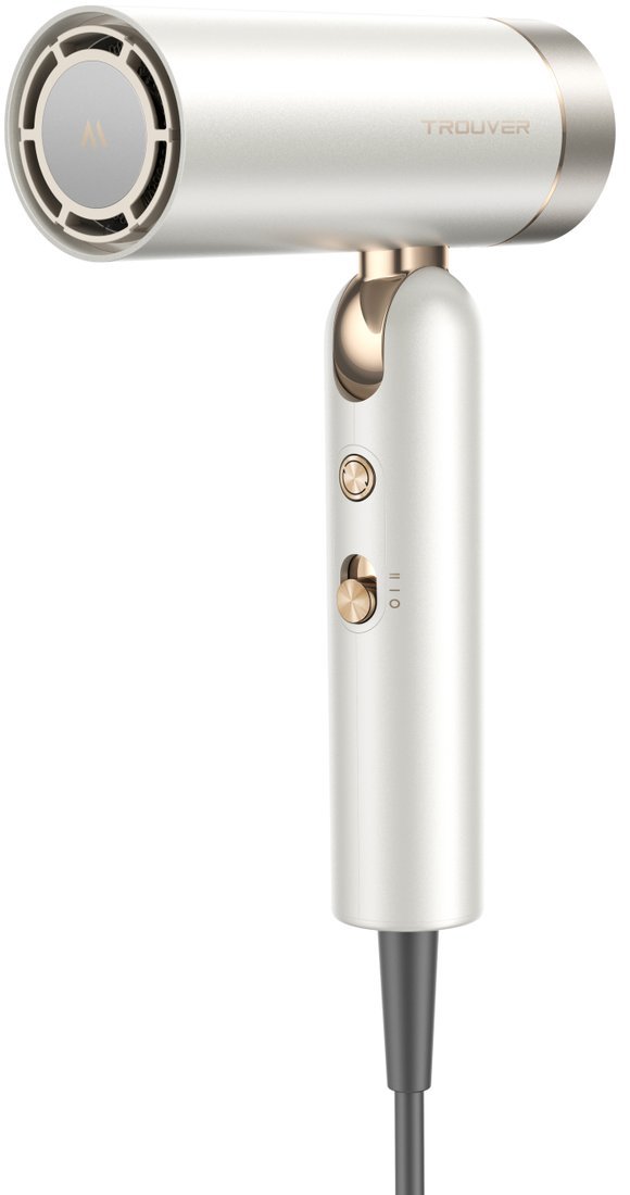 Фен Trouver Flip 10 (белый/золотистый) - фото