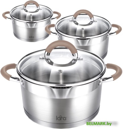 Набор кастрюль Lara Берлин LR02-119 - фото