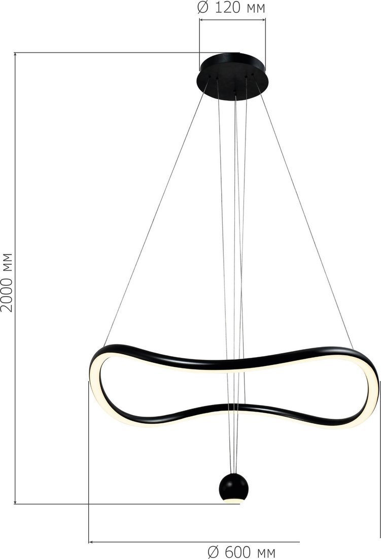 Припотолочная люстра ST Luce SL6209.403.35 - фото2