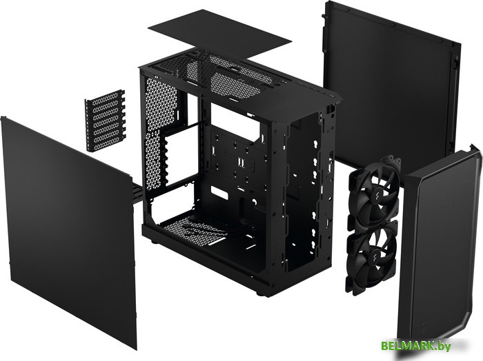 Корпус Fractal Design Focus 2 Black Solid FD-C-FOC2A-07 - фото2