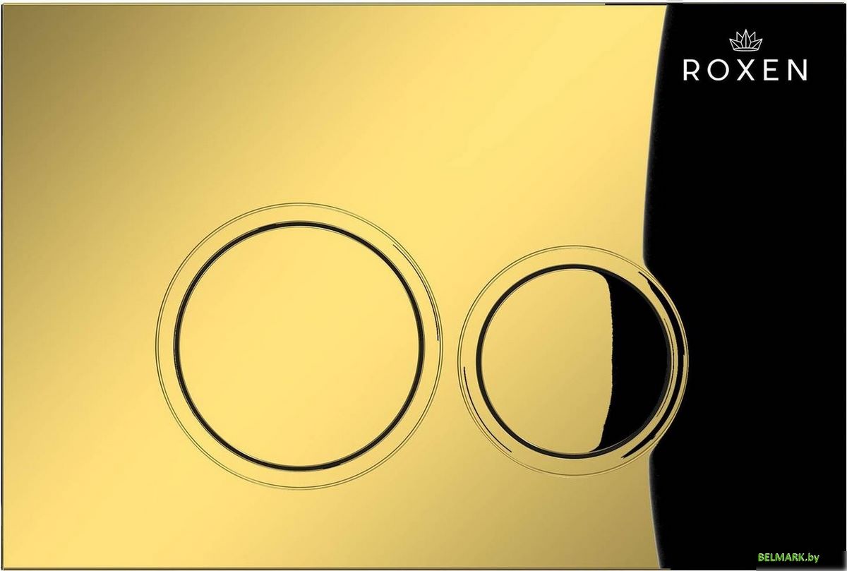 Унитаз подвесной Roxen Vine Tornado в комплекте с инсталляцией StounFix Dual Fresh 6 в 1 979013 (кнопка: золото глянцевое) - фото2