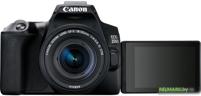 Зеркальный фотоаппарат Canon EOS 250D Kit 18-55 IS STM (черный) - фото2