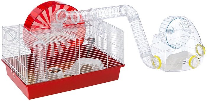 Клетка Ferplast Coney Island (красный) 57003070 - фото2
