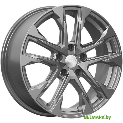 Литые диски SKAD Атакор 17x7" 5x114.3мм DIA 60.1мм ET 45мм графит - фото