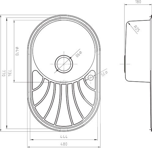 Кухонная мойка IDDIS Suno SUN77SRi77 - фото2