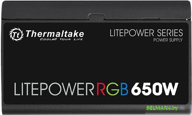 Блок питания Thermaltake Litepower RGB 650W LTP-650AL2NK - фото2