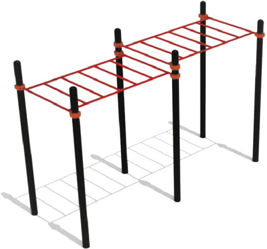 Рукоход Dinamika классический двухуровневый ZSO-001910 - фото