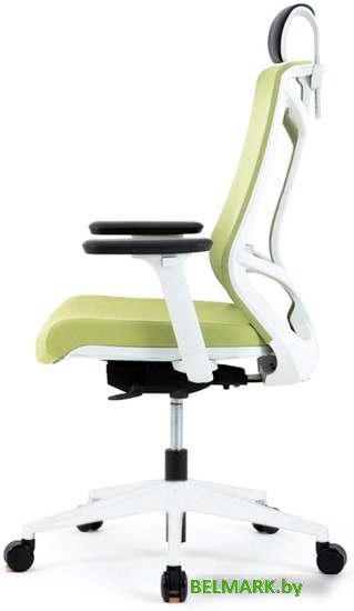 Кресло Chair Meister Nature II (белая крестовина, зеленый) - фото2