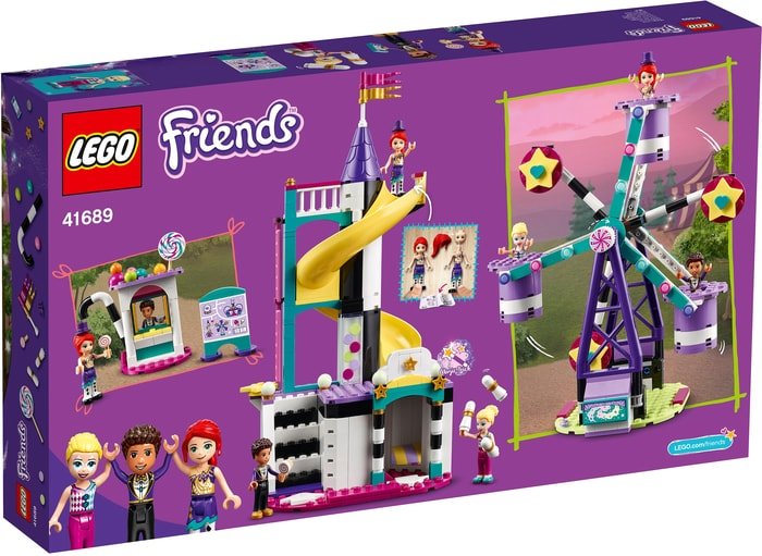Конструктор LEGO Friends 41689 Волшебное колесо обозрения и горка - фото2