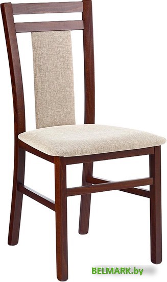 Стул Halmar Hubert 8 (темный орех/lars 07) - фото