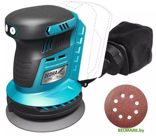 Эксцентриковая шлифмашина Dedra DED7062 (без АКБ) - фото