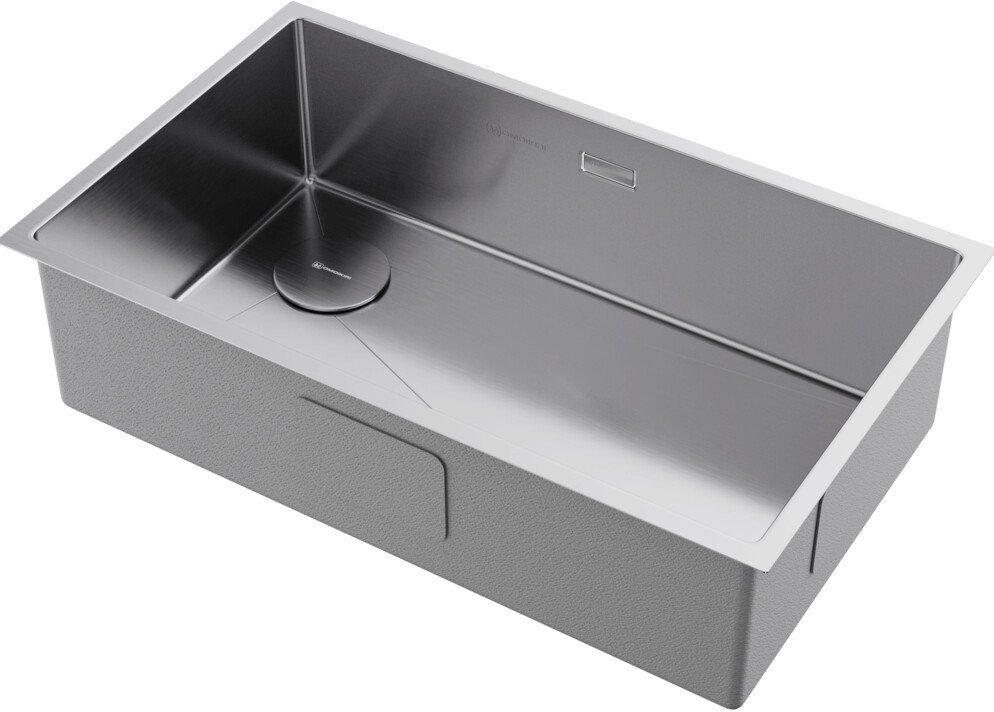Кухонная мойка Omoikiri Taki 74-U/IF-L Side IN 4997471 (нержавеющая сталь) - фото