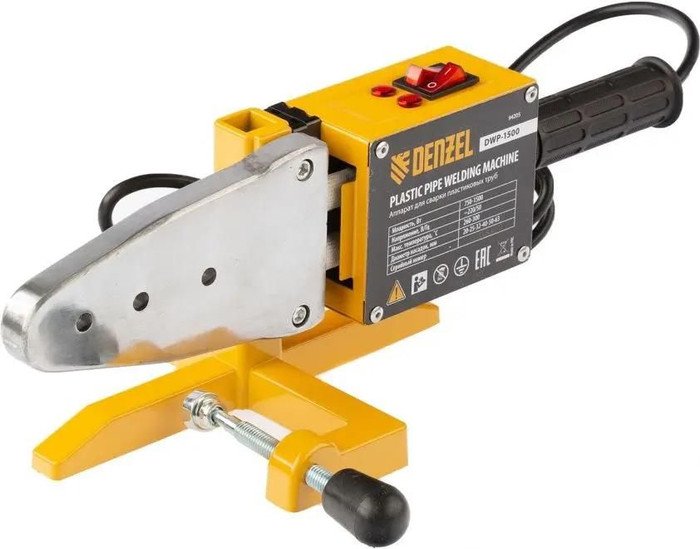 Аппарат для сварки труб Denzel DWP-1500 - фото2