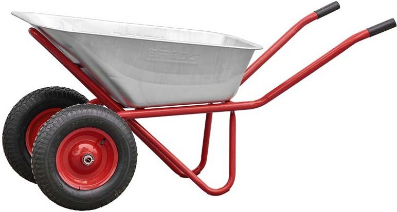 Двухколесная тачка Brado 2x125 Profi - фото