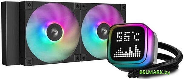 Система жидкостного охлаждения для процессора DeepCool LP240 R-LP240-BKMSNC-G-1 - фото