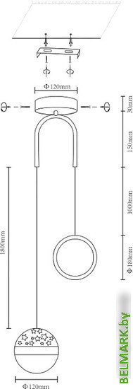 Подвесная люстра Velante 431-306-02 - фото2