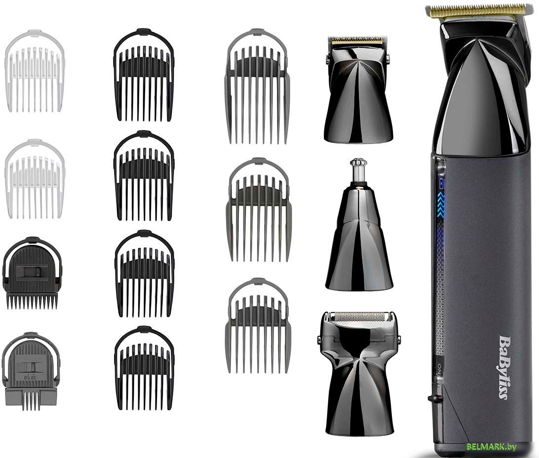 Универсальный триммер BaByliss Super-X Metal Black Edition MT991E - фото
