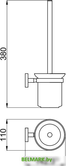 Ершик для унитаза Allen Brau Priority 6.31008-BN - фото2
